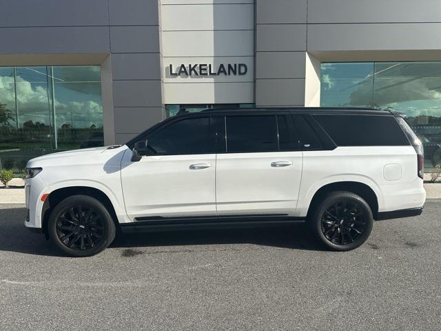 Photo of 2024 Crystal White Tricoat Cadillac Escalade ESV