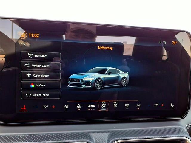 Photo of 2025 Shadow Black Ford Mustang