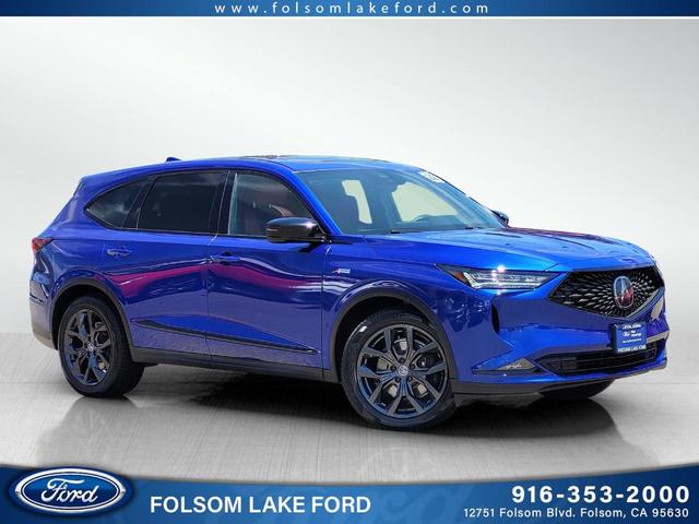 Photo of 2022 Blue Acura MDX