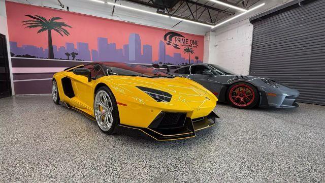 Photo of 2015 Yellow Lamborghini Aventador