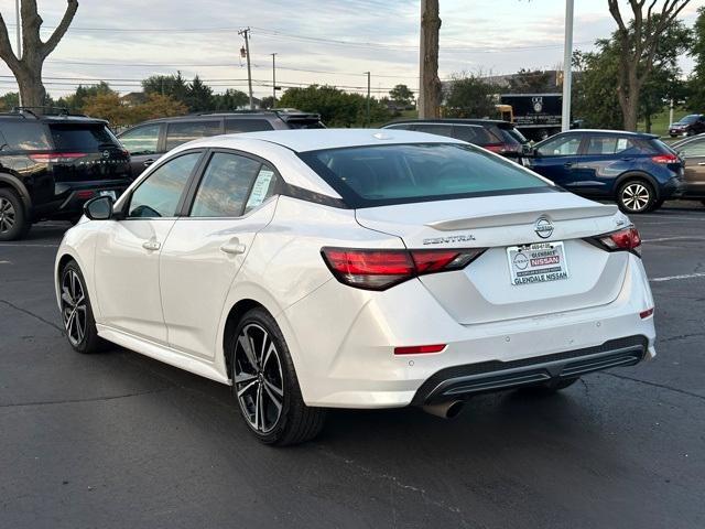 Photo of 2023 Aspen White Nissan Sentra
