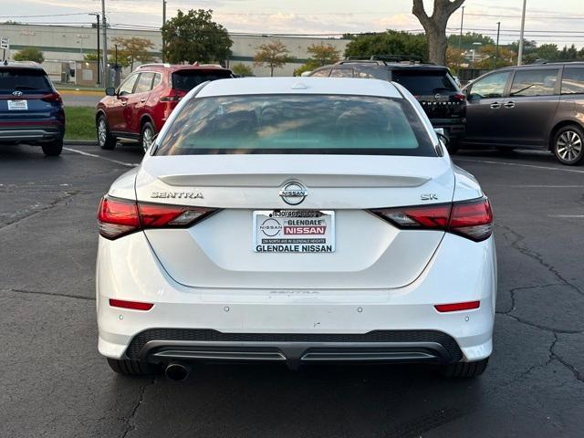 Photo of 2023 Aspen White Nissan Sentra