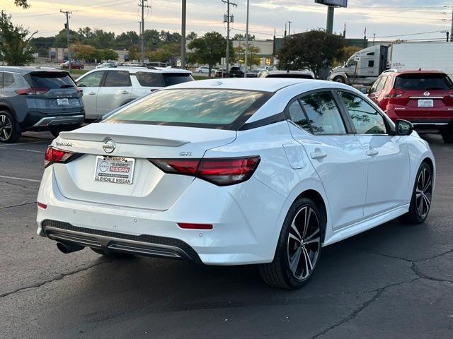 Photo of 2023 Aspen White Nissan Sentra
