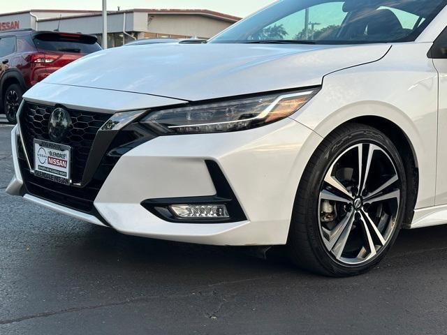 Photo of 2023 Aspen White Nissan Sentra