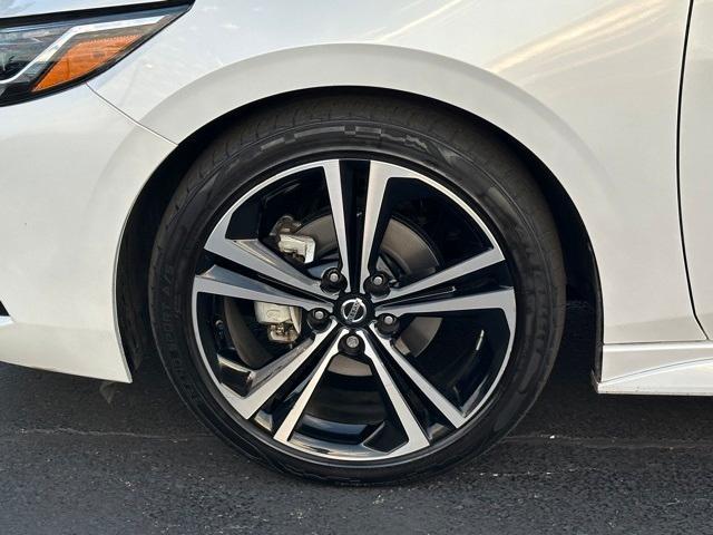 Photo of 2023 Aspen White Nissan Sentra