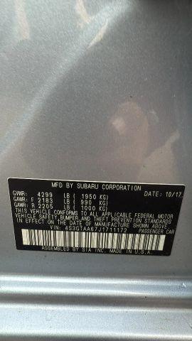 Photo of 2018 Ice Silver Metallic Subaru Impreza