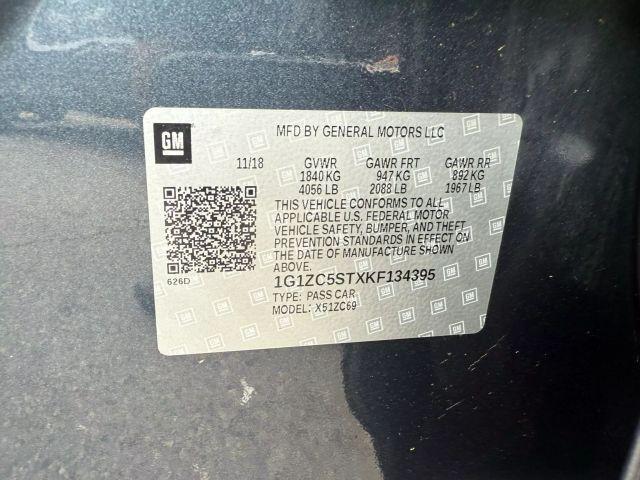 Photo of 2019 Gray Chevrolet Malibu