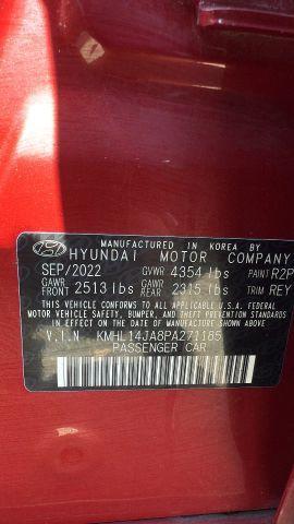 Photo of 2023 Red Hyundai SONATA