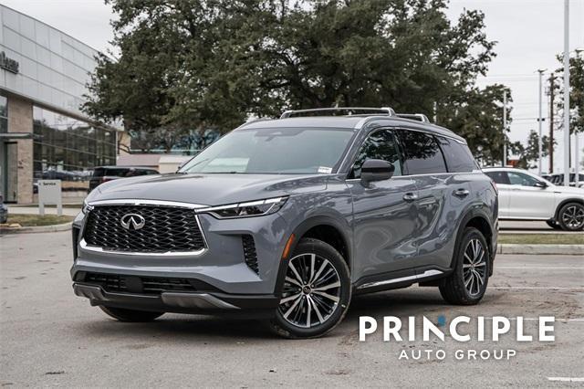 Photo of 2025 Harbor Gray INFINITI QX60