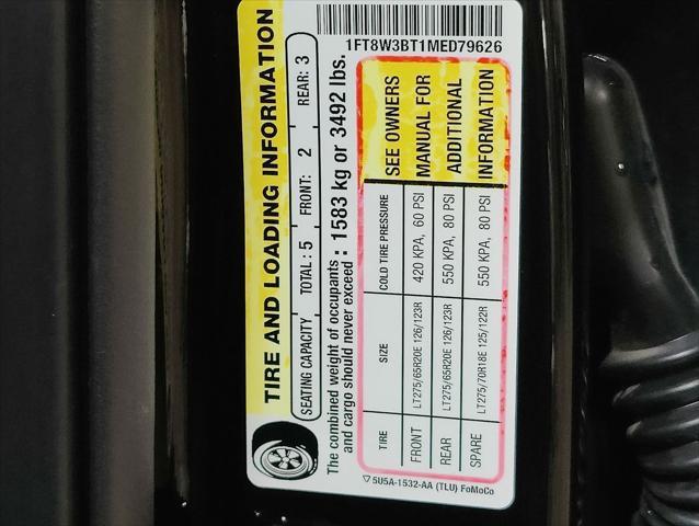 Photo of 2021 Agate Black Metallic Ford F-350