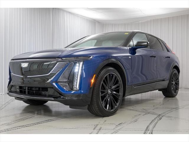 Photo of 2025 Opulent Blue Metallic Cadillac LYRIQ
