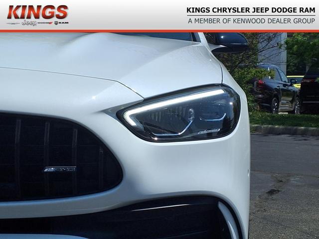 Photo of 2025 MANUFAKTUR Moonlight White Metallic Mercedes-Benz AMG C 43