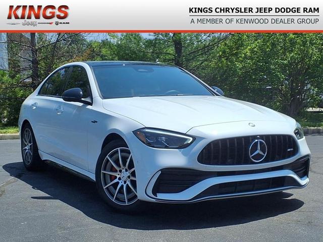 Photo of 2025 MANUFAKTUR Moonlight White Metallic Mercedes-Benz AMG C 43