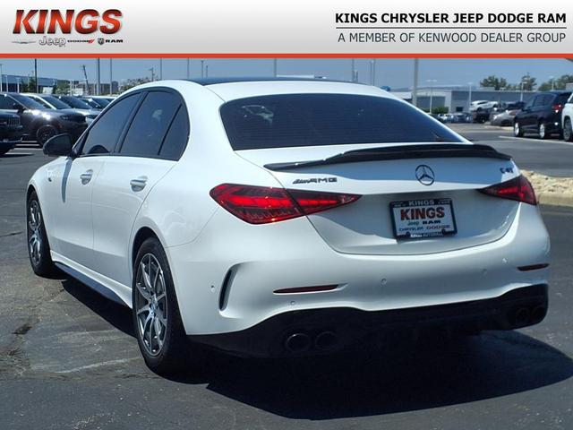 Photo of 2025 MANUFAKTUR Moonlight White Metallic Mercedes-Benz AMG C 43