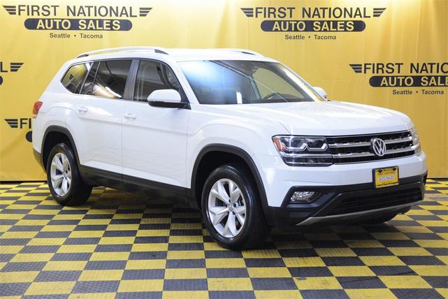 Photo of 2019 Pure White Volkswagen Atlas