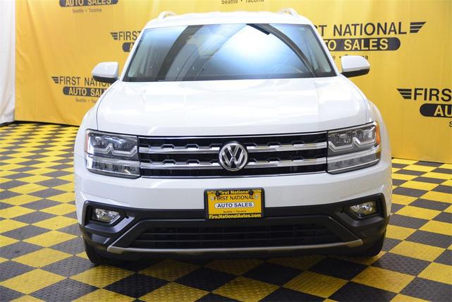 Photo of 2019 Pure White Volkswagen Atlas