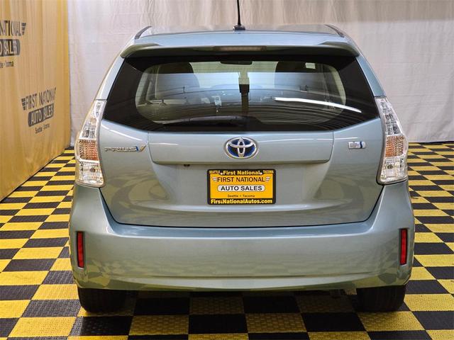 Photo of 2014 Sea Glass Pearl Toyota Prius v