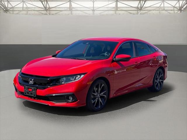 Photo of 2021 Red Honda Civic