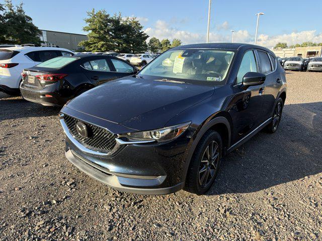 Photo of 2018 Deep Crystal Blue Mica Mazda CX-5