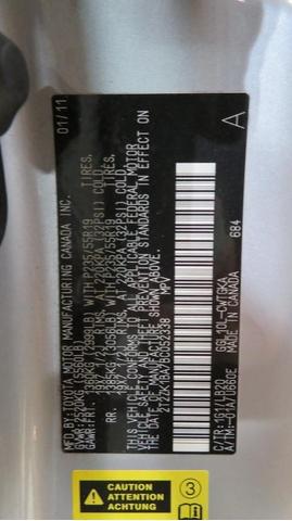 Photo of 2011 Silver Lexus RX 350