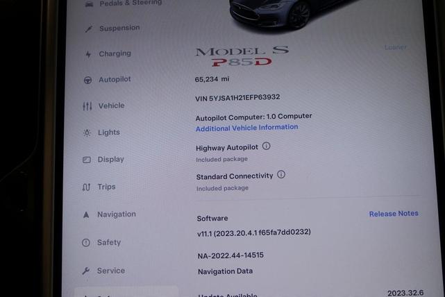 Photo of 2014 Gray Tesla Model S