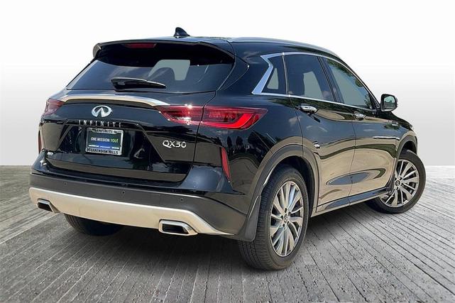 Photo of 2025 Black Obsidian INFINITI QX50