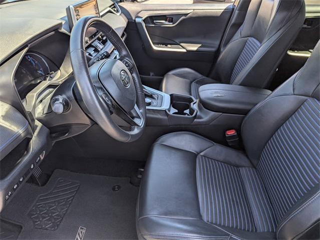 Photo of 2020 Blue Print w/Midnight Black Roof Toyota RAV4 Hybrid