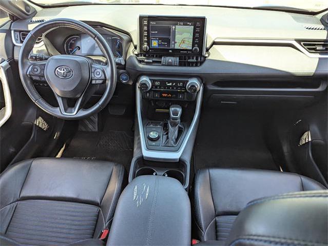 Photo of 2020 Blue Print w/Midnight Black Roof Toyota RAV4 Hybrid
