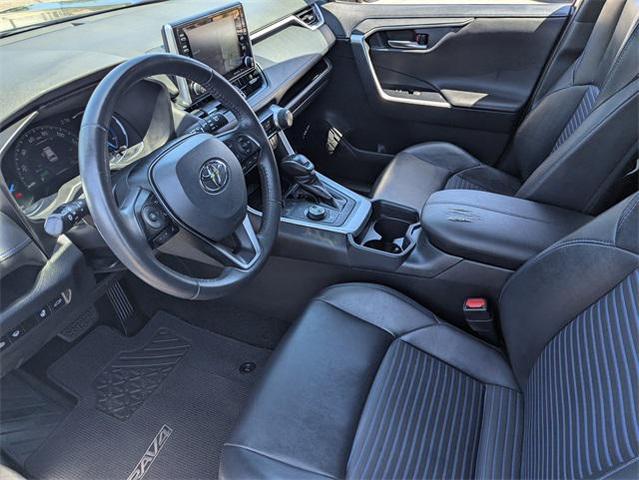 Photo of 2020 Blue Print w/Midnight Black Roof Toyota RAV4 Hybrid