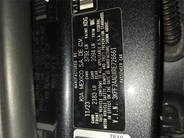 Photo of 2023 Aurora Black Pearl Kia Forte