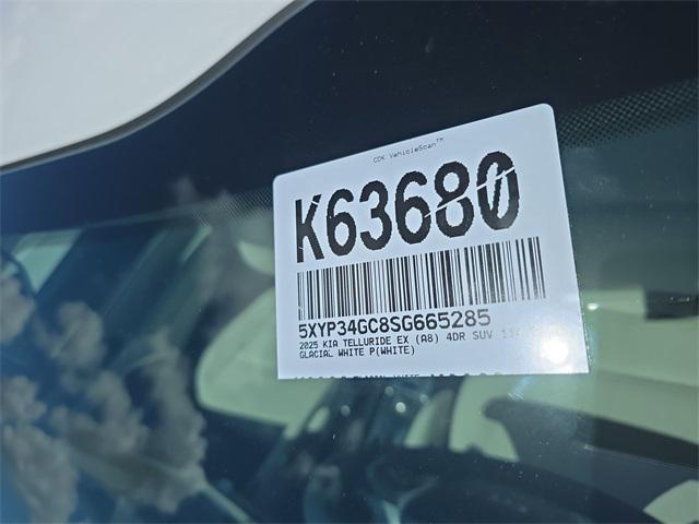 Photo of 2025 Glacial White Pearl Kia Telluride