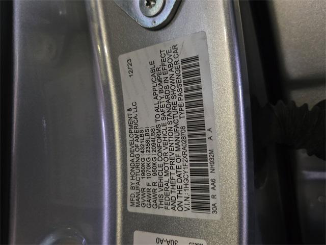 Photo of 2024 Silver Honda Accord