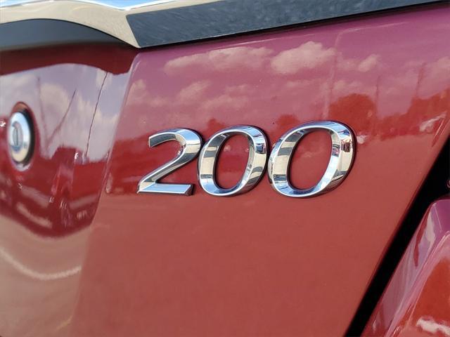 Photo of 2012 Deep Cherry Red Crystal Pearlcoat Chrysler 200