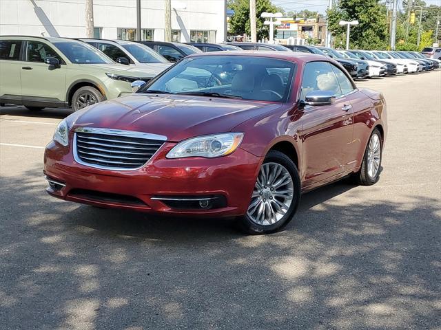 Photo of 2012 Deep Cherry Red Crystal Pearlcoat Chrysler 200