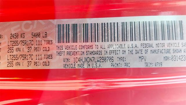 Photo of 2020 Firecracker Red Clearcoat Jeep Wrangler Unlimited