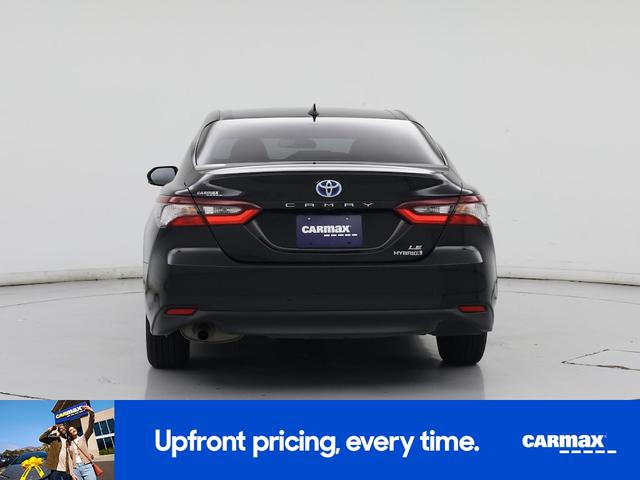 Photo of 2021 Black Toyota Camry Hybrid