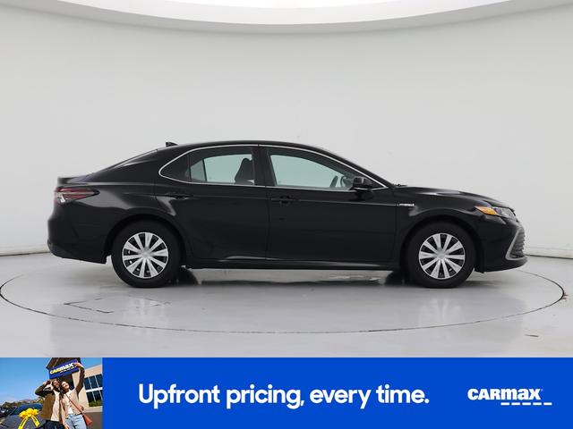 Photo of 2021 Black Toyota Camry Hybrid