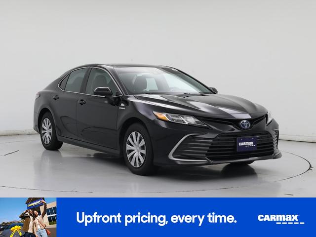 Photo of 2021 Black Toyota Camry Hybrid
