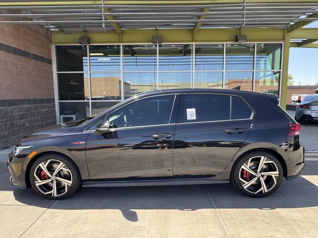 Photo of 2024 Deep Black Pearl Volkswagen Golf GTI