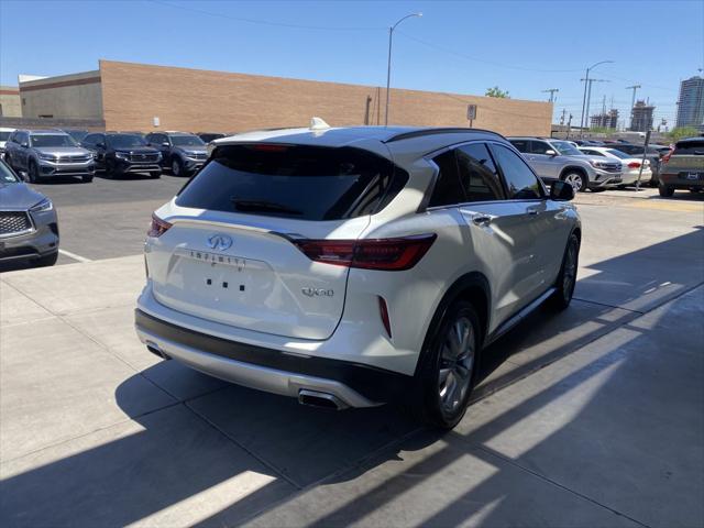 Photo of 2022 Majestic White INFINITI QX50