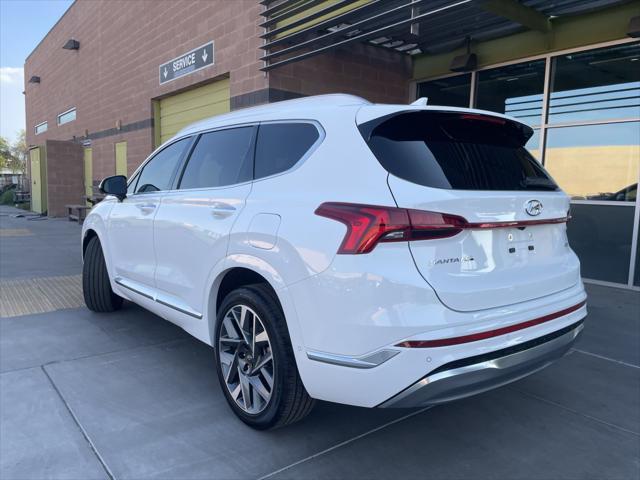 Photo of 2023 Quartz White Hyundai SANTA FE