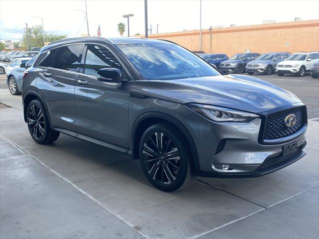 Photo of 2022 Graphite Shadow INFINITI QX50