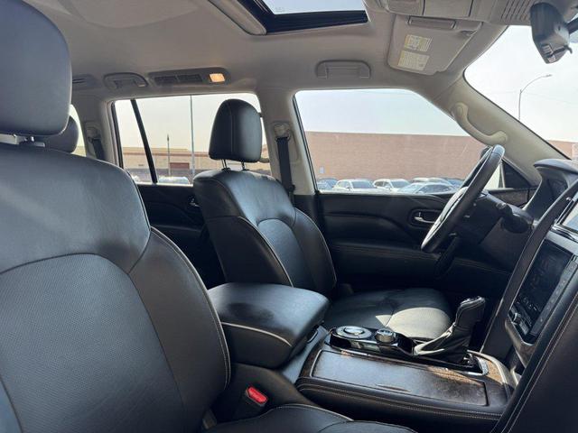 Photo of 2021 Blue INFINITI QX80