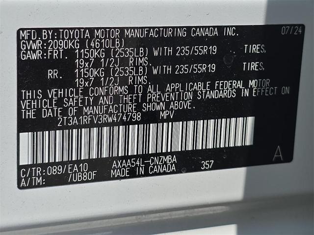 Photo of 2024 Wind Chill Pearl Toyota RAV4