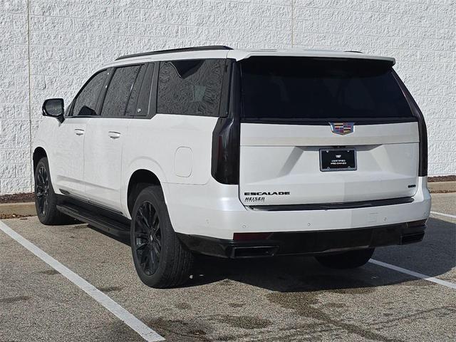 Photo of 2023 Crystal White Tricoat Cadillac Escalade ESV