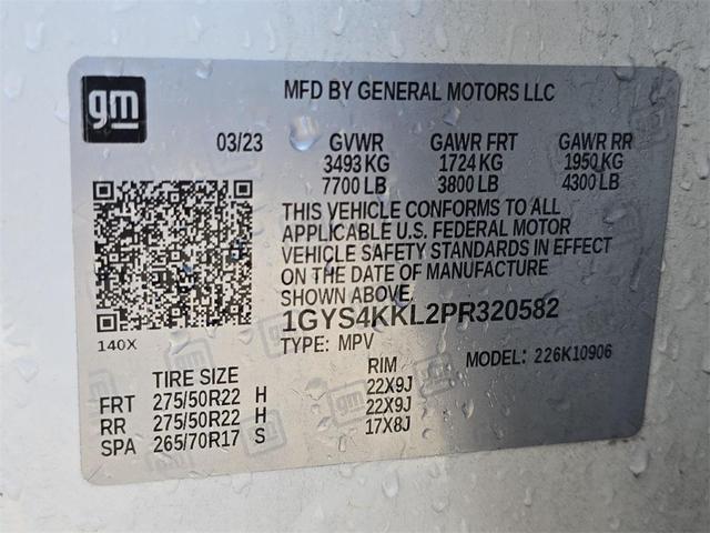 Photo of 2023 Crystal White Tricoat Cadillac Escalade ESV