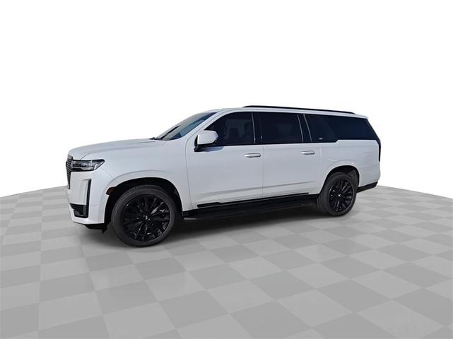 Photo of 2023 Crystal White Tricoat Cadillac Escalade ESV