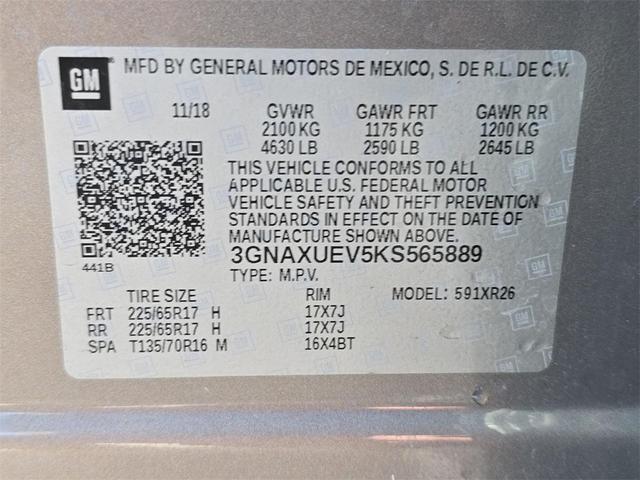 Photo of 2019 Pepperdust Metallic Chevrolet Equinox