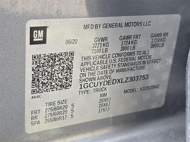 Photo of 2020 Satin Steel Metallic Chevrolet Silverado 1500