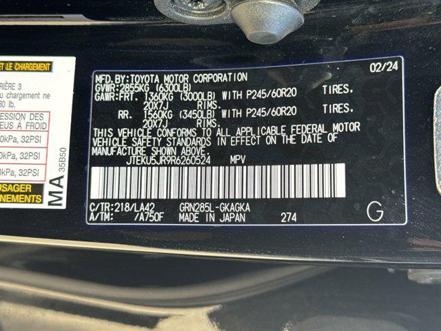 Photo of 2024 Black Toyota 4Runner